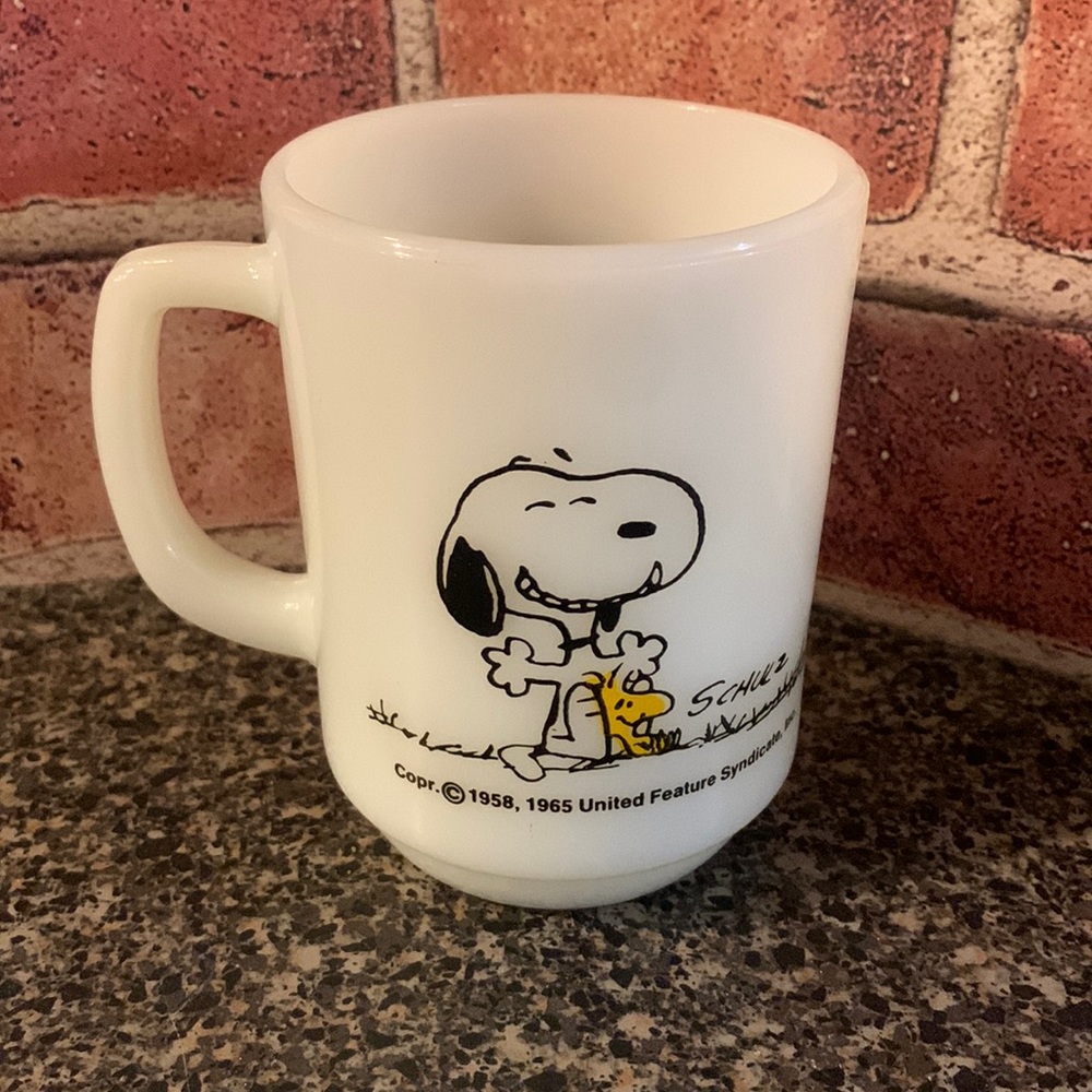1958, 1965 Snoopy This has been a good Day! Mug